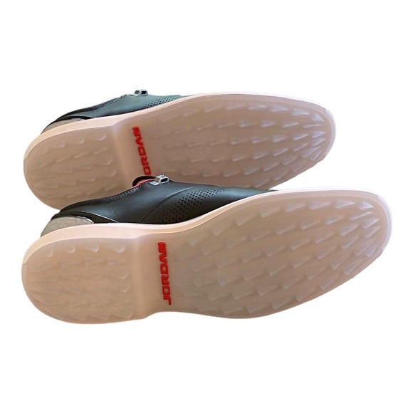 NIKE JORDAN ADG 4 "GOLF CLEATS" BLACK-WHITE-CEMENT GREY SZ 10 [DM0103-015] - Picture 5 of 5